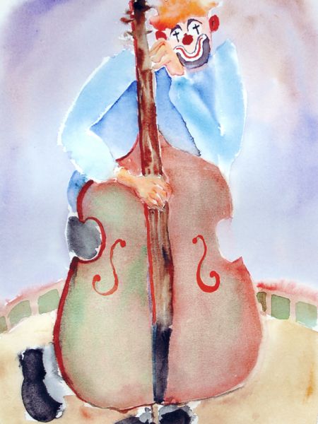 Klovn med kontrabas (akvarel 35 x 24) - Kopi.jpg