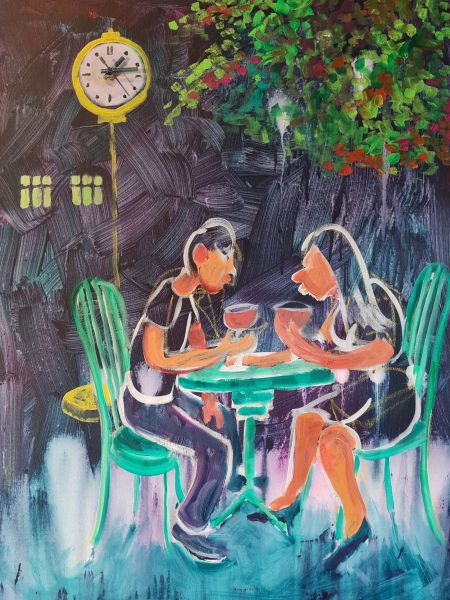 Under uret på natkafé (olie 80 x 60).jpg