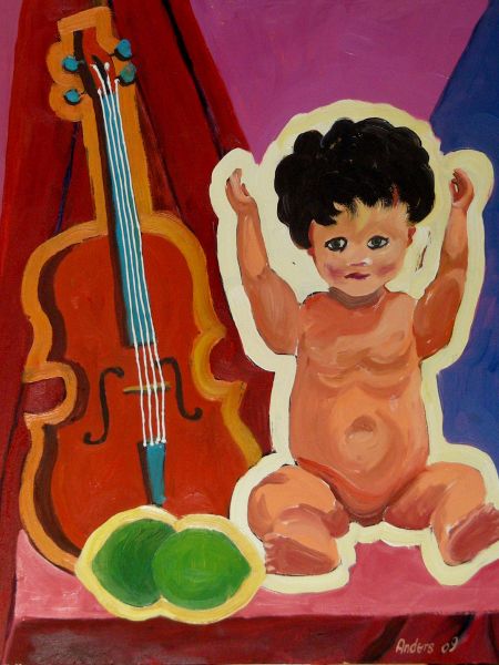 Opstilling med dukke og violin (olie 60 x 50).jpg