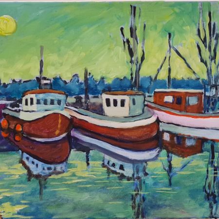 Fra Snogebæk Havn (akryl 30 x 40).jpg