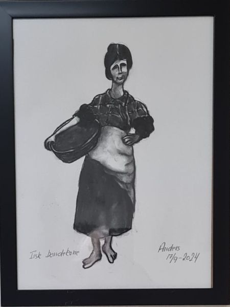 Bondekone i Galway 1900 (kul på papir)´40 x 30).jpg