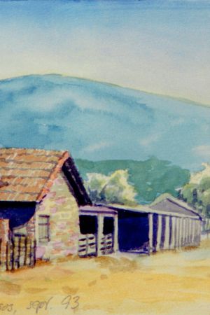 Hestestald_ved_Iasos_akvarel_1993.jpg