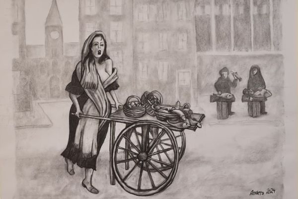 Molly Malone og fiskekoner, Dublin.jpg