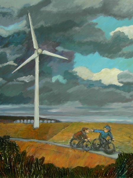 Pa_cykel_ved_vindmollen_spartel_akryl_80_x_60.jpg