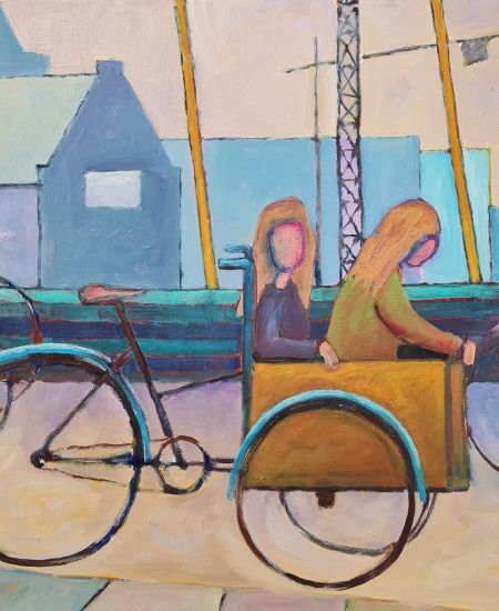 Tose_i_kassecykel_ved_Papiroen_1olie_40_x_50.jpg