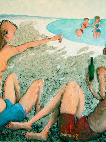 Unge_maend_pa_stranden_spartel_akryl_olie_sand_50_x_50.jpg